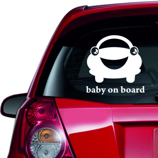 Αυτοκόλλητο αυτοκινήτου - Baby on board 38